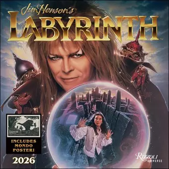 Jim Henson’s Labyrinth 2026 Wall Calendar cover