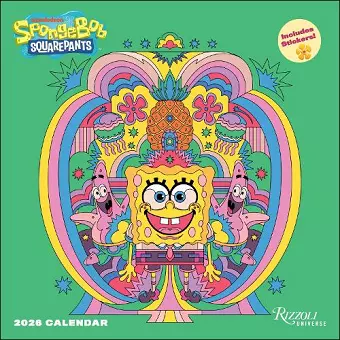 SpongeBob SquarePants 2026 Wall Calendar cover