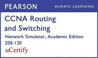 CCNA R&S 200-120 Network Simulator Academic Edition Pearson uCertify Labs Student Access Card cover