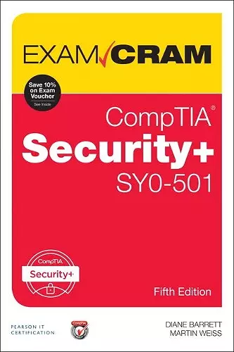 CompTIA Security+ SY0-501 Exam Cram cover