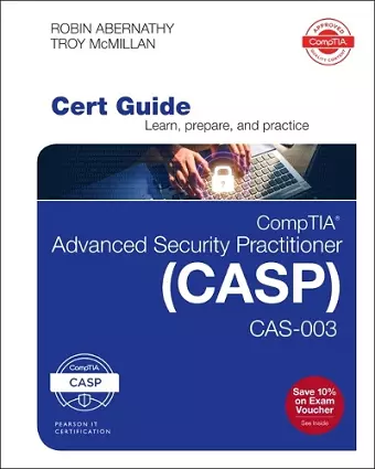 CompTIA Advanced Security Practitioner (CASP) CAS-003 Cert Guide cover