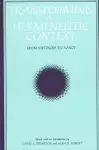 Transforming the Hermeneutic Context cover