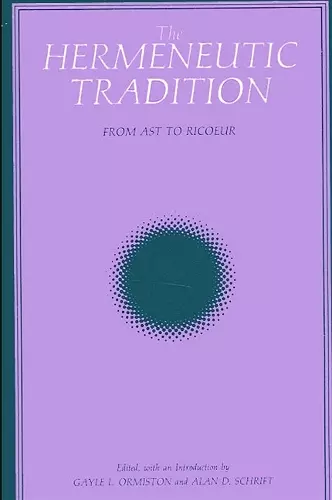 The Hermeneutic Tradition cover