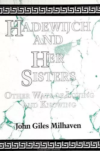 Hadewijch and Her Sisters cover