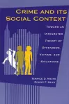 Crime and its Social Context cover