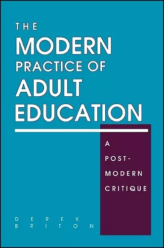 The Modern Practice of Adult Education cover