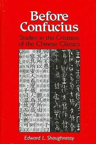 Before Confucius cover