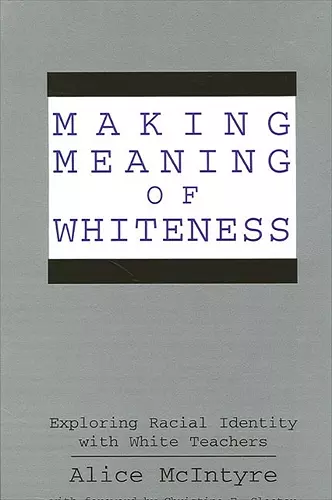 Making Meaning of Whiteness cover