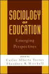 Sociology of Education cover