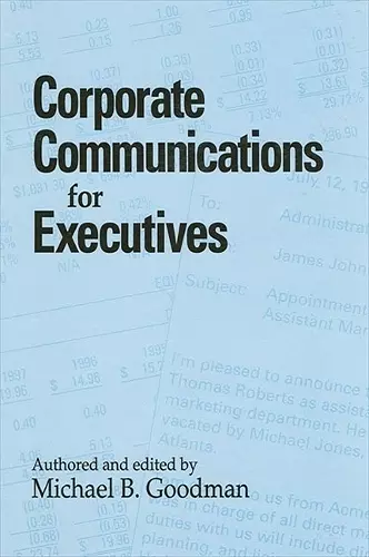 Corporate Communications for Executives cover