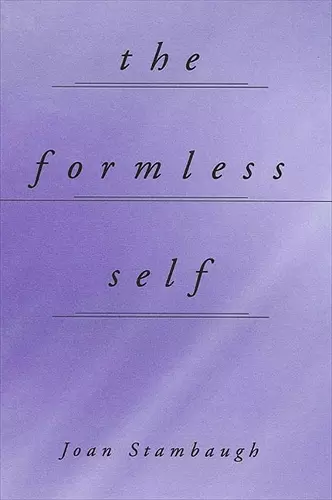 The Formless Self cover