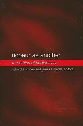 Ricoeur as Another cover