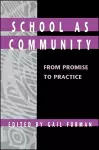 School as Community cover