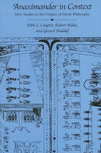 Anaximander in Context cover