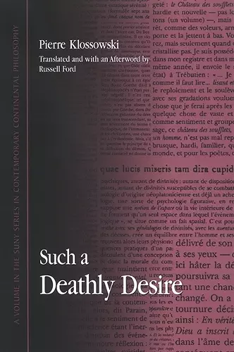 Such a Deathly Desire cover