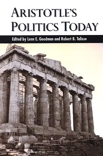 Aristotle's Politics Today cover