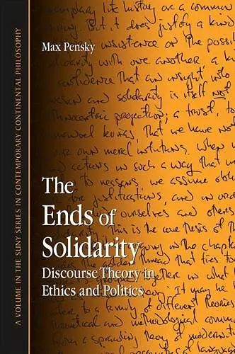 The Ends of Solidarity cover