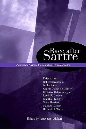Race after Sartre cover