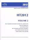 2012 Proceedings of the ASME Summer Heat Transfer Conference (HT2012), Volume 2 cover