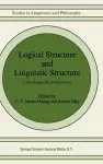 Logical Structure and Linguistic Structure cover