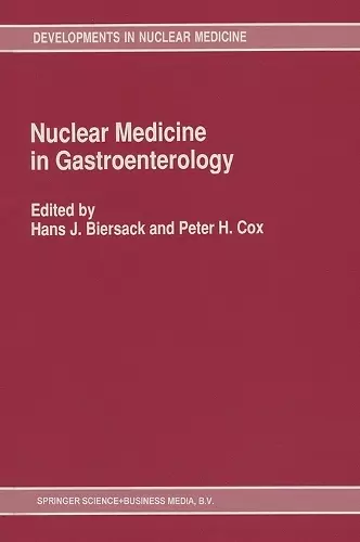 Nuclear Medicine in Gastroenterology cover