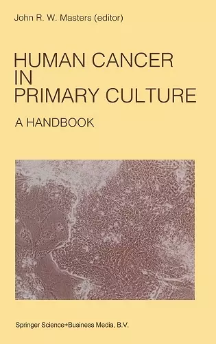 Human Cancer in Primary Culture cover