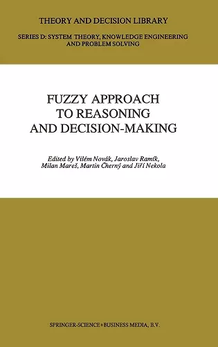 Fuzzy Approach to Reasoning and Decision-making cover
