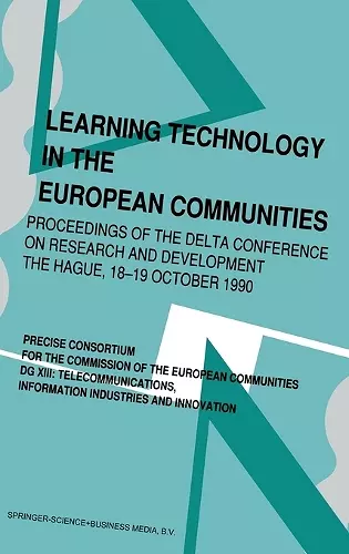 Learning Technology in the European Communities cover