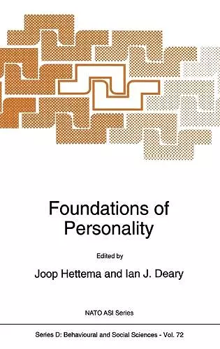 Foundations of Personality cover