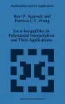 Error Inequalities in Polynomial Interpolation and Their Applications cover