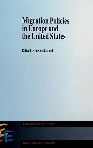 Migration Policies in Europe and the United States cover