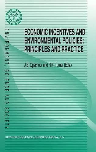 Economic Incentives and Environmental Policies cover