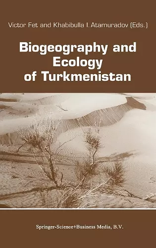 Biogeography and Ecology of Turkmenistan cover