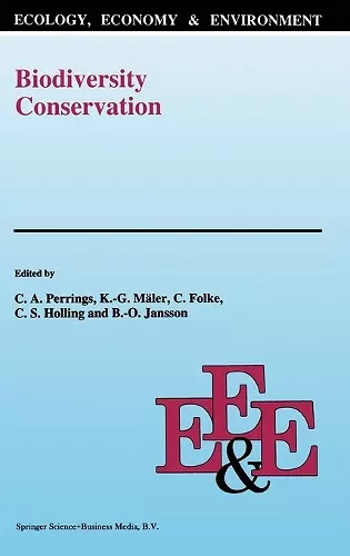 Biodiversity Conservation cover