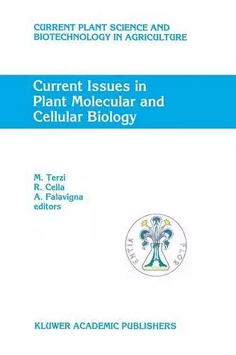 Current Issues in Plant Molecular and Cellular Biology cover