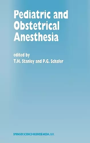Pediatric and Obstetrical Anesthesia cover
