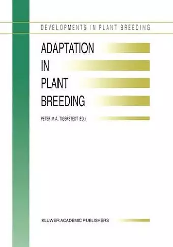 Adaptation in Plant Breeding cover