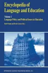 Encyclopedia of Language and Education cover
