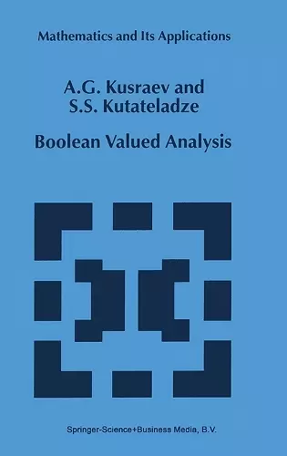 Boolean Valued Analysis cover