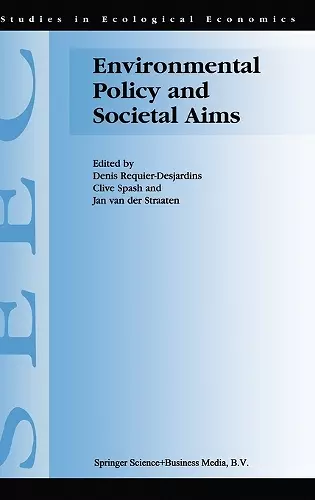 Environmental Policy and Societal Aims cover