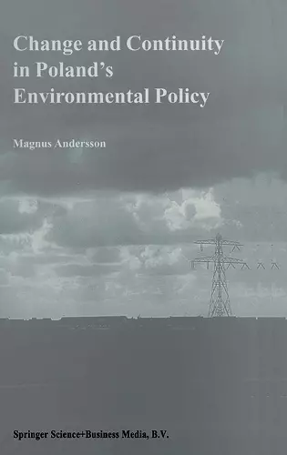 Change and Continuity in Poland's Environmental Policy cover