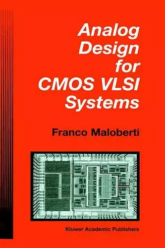 Analog Design for CMOS VLSI Systems cover
