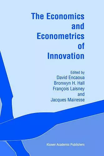 The Economics and Econometrics of Innovation cover