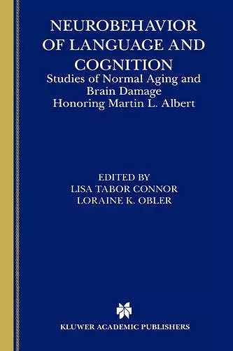 Neurobehavior of Language and Cognition cover