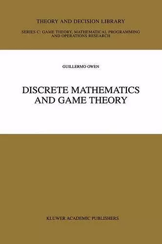 Discrete Mathematics and Game Theory cover