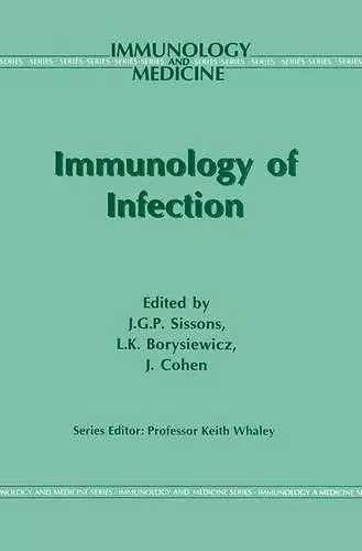Immunology of Infection cover