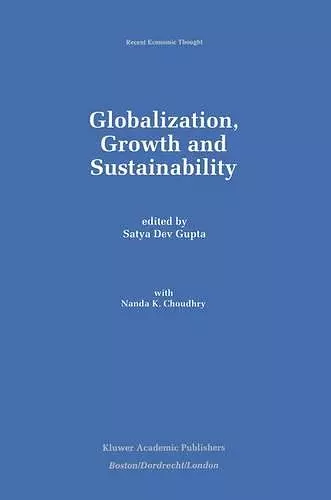 Globalization, Growth and Sustainability cover