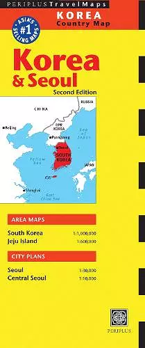 Korea & Seoul Travel Map Second Edition cover