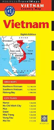 Vietnam Travel Map Eighth Edition cover