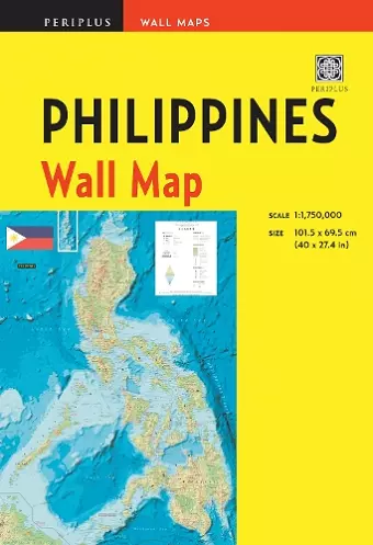 Philippines Wall Map Second Edition cover